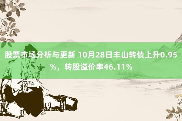 股票市场分析与更新 10月28日丰山转债上升0.95%，转股溢价率46.11%